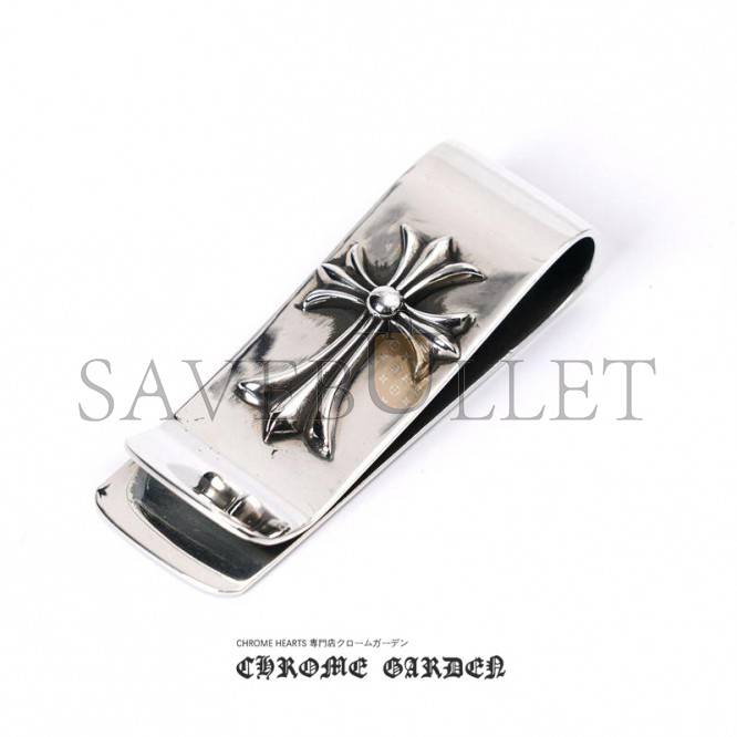 CHROME HEARTS DOUBLE CROSS MONEY CLIP CHROME HEARTS DOUBLE CROSS MONEY CLIP
