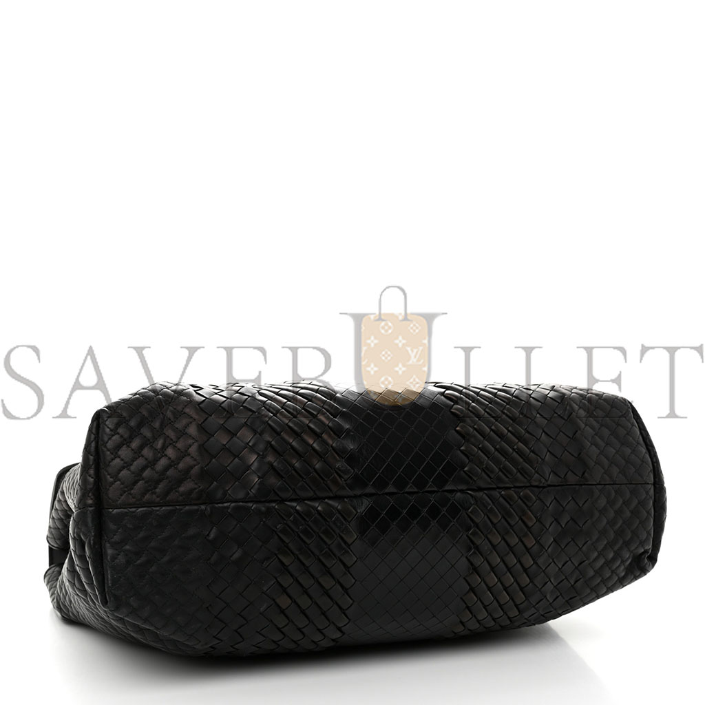 BOTTEGA VENETA INTRECCIATO VN BRIEFCASE BLACK (38*30*10cm)