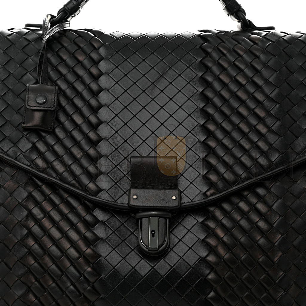 BOTTEGA VENETA INTRECCIATO VN BRIEFCASE BLACK (38*30*10cm)