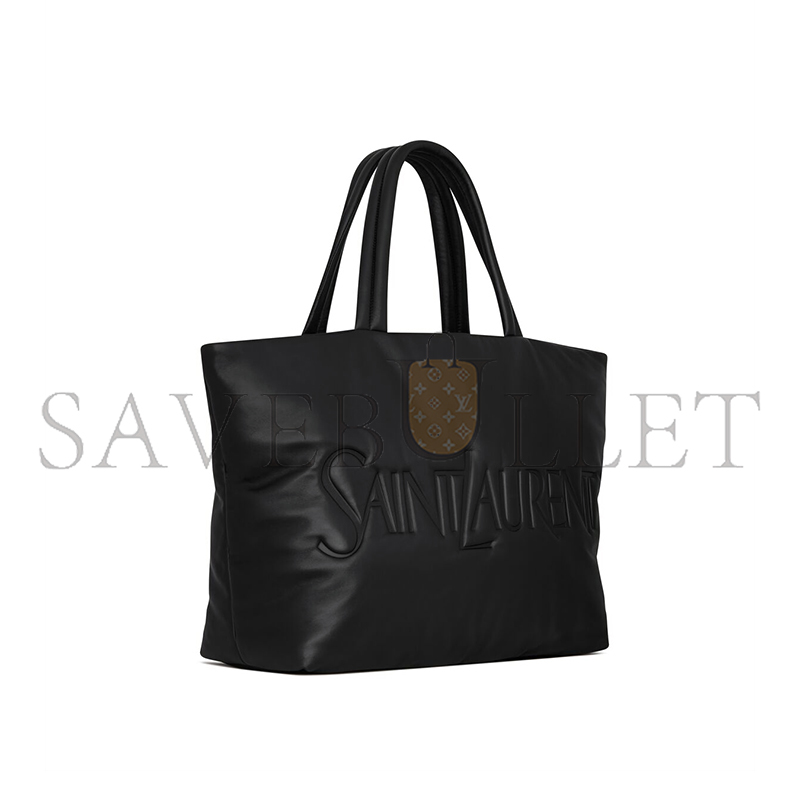 YSL SAINT LAURENT TOTE IN NAPPA LAMBSKIN 756269AACIW1000 (50*43*17cm)