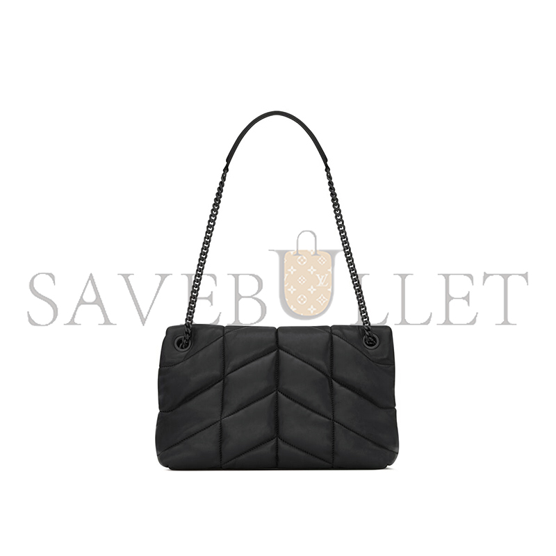 YSL PUFFER SMALL IN NAPPA LEATHER 5774761EL081000 (29*17*11cm)
