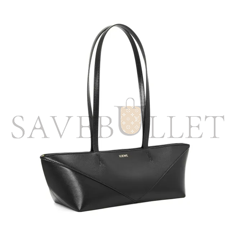 LOEWE CROPPED PUZZLE FOLD IN SHINY CALFSKIN A779PTEX01-1100 (39*12*12cm)