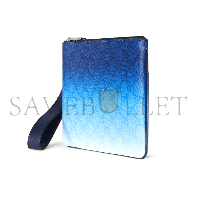 GUCCI CHROMA SMALL POUCH 835708FAERI8473 (23*17*1.5cm) GUCCI CHROMA SMALL POUCH 835708FAERI8473 (23*17*1.5cm)