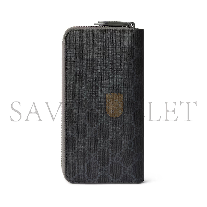 GUCCI BI-COLOR ZIP AROUND WALLET ‎822051FACQC1048 (10*20*2.5cm)