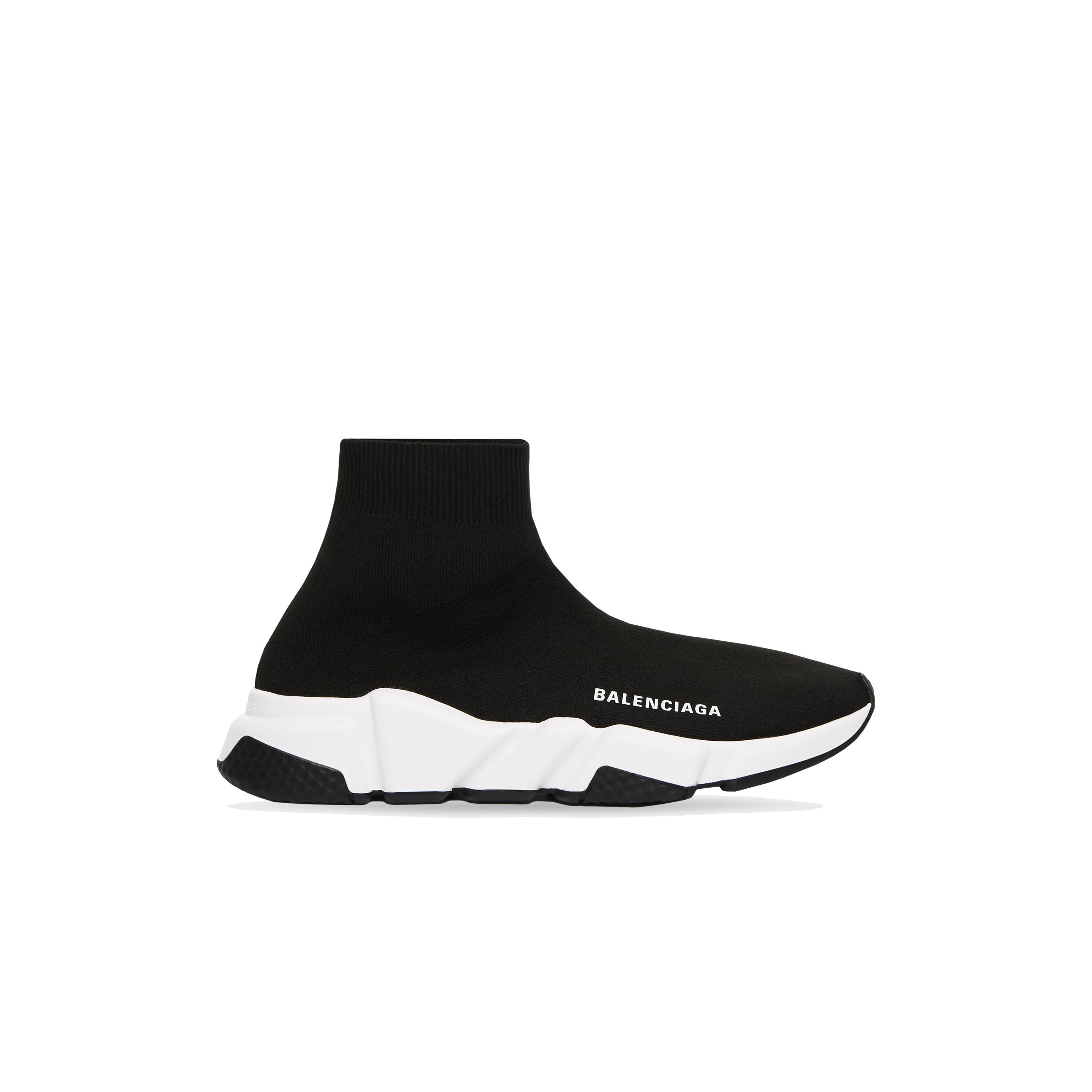 BALENCIAGE WOMEN'S SPEED RECYCLED SNEAKER IN BLACK 587280W2DBQ1015