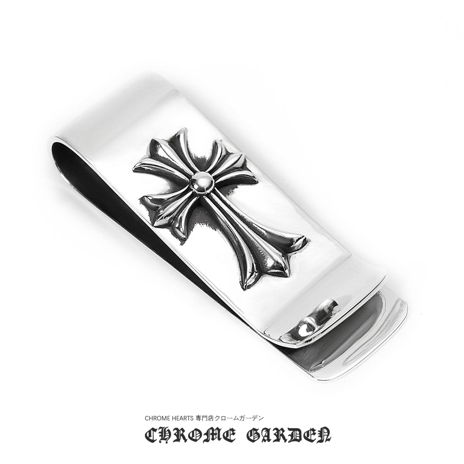 CHROME HEARTS DOUBLE CROSS MONEY CLIP CHROME HEARTS DOUBLE CROSS MONEY CLIP