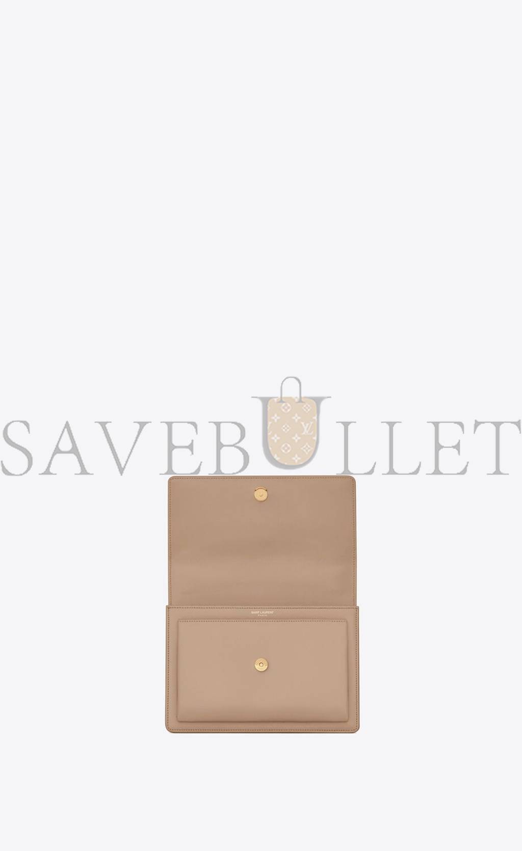 YSL SUNSET MEDIUM CHAIN BAG IN SMOOTH LEATHER 442906D420W2721 (22*16*6.5cm)